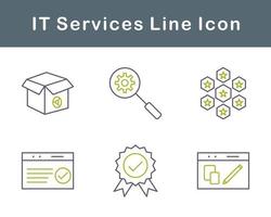 IT Services Vector Icon Set