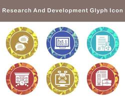 Research And Development Vector Icon Set