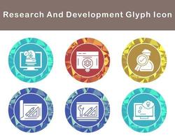 Research And Development Vector Icon Set