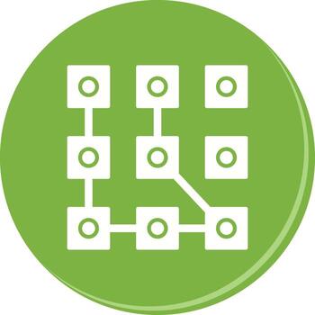 Pattern Unique Vector Icon
