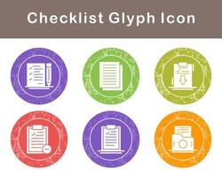 Checklist Vector Icon Set