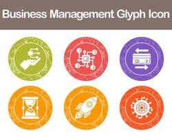 Business Management Vector Icon Set