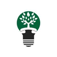 diseño de logotipo de vector de llamada de naturaleza. plantilla de diseño de icono de árbol de mano y auricular.