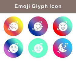 emoji vector icono conjunto