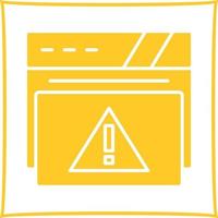 Alert Unique Vector Icon