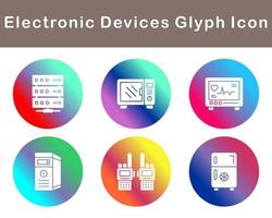 electrónico dispositivos vector icono conjunto