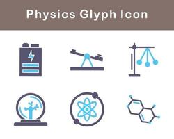 Physics Vector Icon Set