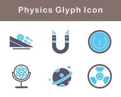 Physics Vector Icon Set