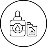 Ink Cartridge Unique Vector Icon