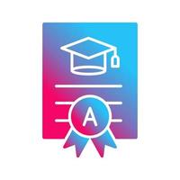 Report Card Unique Vector Icon