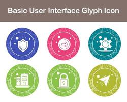 Basic User Interface Vector Icon Set