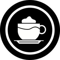 Latte Vector Icon