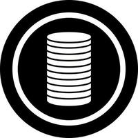 Stack of Coins Vector Icon