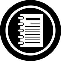 Notepad Vector Icon