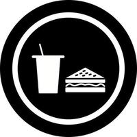 Unique Lunch Vector Icon