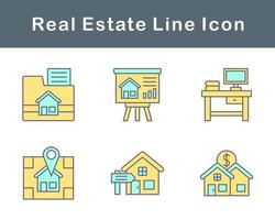 Real Estate Vector Icon Set