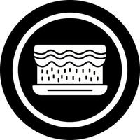 Unique Cream Cake Vector Icon