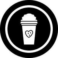 Unique Strawberry Milkshake Vector Icon