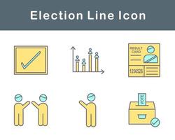 Election Vector Icon Set