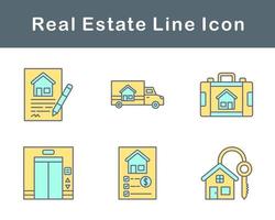 Real Estate Vector Icon Set