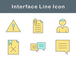 Interface Vector Icon Set