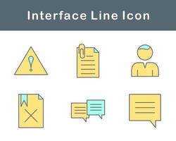 Interface Vector Icon Set