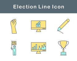 Election Vector Icon Set