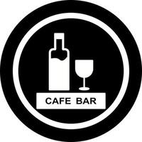 Unique Drinks Cafe Vector Icon