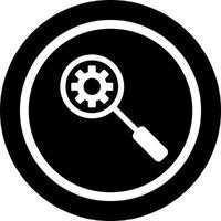 Unique Search Engine Optimizati Vector Icon