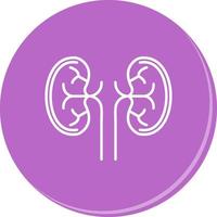 Kidney Unique Vector Icon