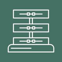 Server Unique Vector Icon
