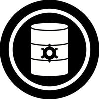 Unique Database Management Vector Icon