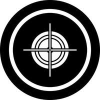 Unique Target Vector Icon