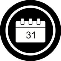 Unique Calendar Vector Icon