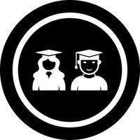 Unique Graduates Vector Icon