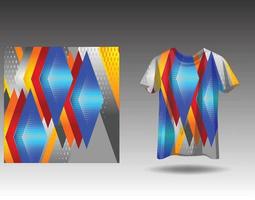camiseta Deportes diseño para carreras jersey ciclismo fútbol americano juego de azar vector