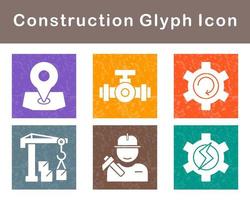 conjunto de iconos de vector de construcción