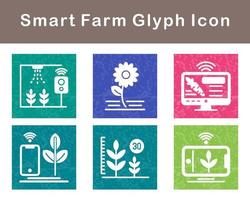 Smart Farm Vector Icon Set