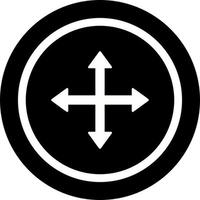 Unique Move Vector Icon