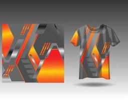 Tshirt sports design for racing  jersey cycling  football  gaming vector