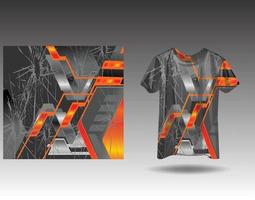 Tshirt sports design for racing  jersey cycling  football  gaming vector