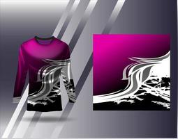 Tshirt sports design for racing  jersey  cycling  football  gaming vector