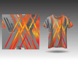 Tshirt sports design for racing  jersey cycling  football  gaming vector