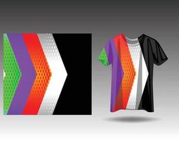 Tshirt sports design for racing  jersey  cycling  football  gaming vector