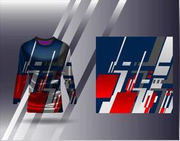 Tshirt sports design for racing jersey cycling football gaming vector