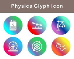 Physics Vector Icon Set