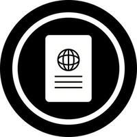 Unique Global Report Vector Icon