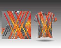 Tshirt sports design for racing  jersey cycling  football  gaming vector