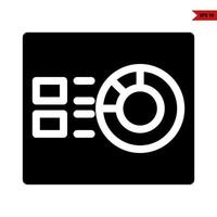 technology glyph icon vector