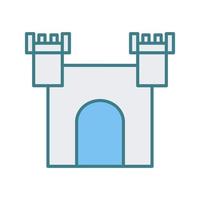 Unique Castle Vector Icon